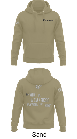 Hoodie, , Marines, Teamtime, Team time, sublimation, custom sports apparel, team uniforms, spirit wear, spiritwear, sports uniforms, custom shirts, team store, custom team store, fundraiser sports, apparel fundraiser