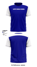 Levey Middle School 10948605 Short Sleeve Performance Shirt - 1