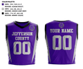 Pontiac High School Basketball 16191707 Basketball Uniform - 1