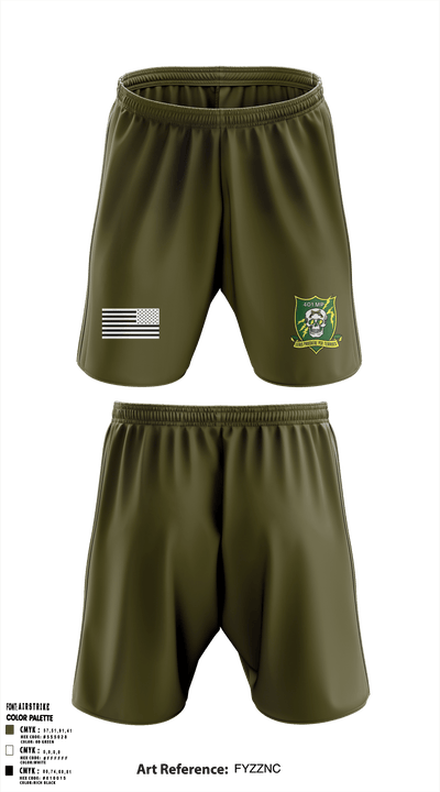 401st MP CO 57973842 Athletic Shorts With Pockets - 1