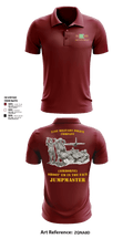 21ST MILITARY POLICE COMPANY (AIRBORNE) 69351139 Short Sleeve Performance Polo - 21