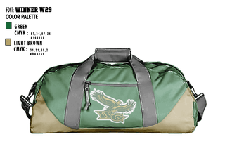 Duffle Bag, Woodward-Granger Middle School, Spirit Store, Teamtime, Team time, sublimation, custom sports apparel, team uniforms, spirit wear, spiritwear, sports uniforms, custom shirts, team store, custom team store, fundraiser sports, apparel fundraiser