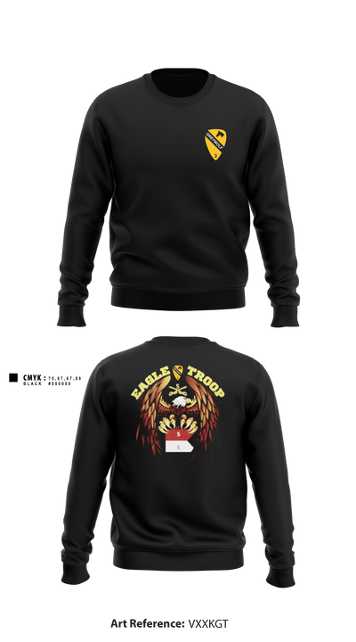 Eagle troop 9622358 Crew Neck Sweatshirt - 1