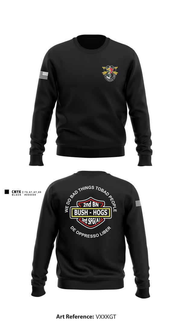 Crew Neck Sweatshirt, MCPOD-XVIII Airborne Corps, Army, Teamtime, Team time, sublimation, custom sports apparel, team uniforms, spirit wear, spiritwear, sports uniforms, custom shirts, team store, custom team store, fundraiser sports, apparel fundraiser