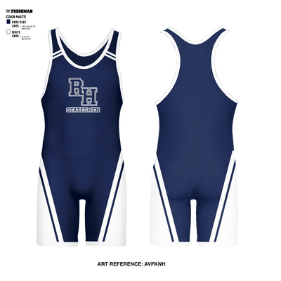 Randolph-Henry High School Wrestling 64848619 Wrestling Singlet - 1