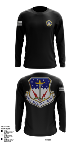 Long Sleeve Performance Shirt, 341st SFS, Air Force, Teamtime, Team time, sublimation, custom sports apparel, team uniforms, spirit wear, spiritwear, sports uniforms, custom shirts, team store, custom team store, fundraiser sports, apparel fundraiser