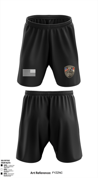 Athletic Shorts With Pockets, K9 Unit, Police, Teamtime, Team time, sublimation, custom sports apparel, team uniforms, spirit wear, spiritwear, sports uniforms, custom shirts, team store, custom team store, fundraiser sports, apparel fundraiser