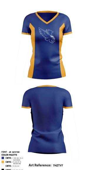 Women's Short Sleeve Vneck Shirt, Factoryville Christian School, School Spirit Store, Teamtime, Team time, sublimation, custom sports apparel, team uniforms, spirit wear, spiritwear, sports uniforms, custom shirts, team store, custom team store, fundraiser sports, apparel fundraiser