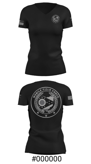 Women's Short Sleeve Vneck Shirt, , Police, Teamtime, Team time, sublimation, custom sports apparel, team uniforms, spirit wear, spiritwear, sports uniforms, custom shirts, team store, custom team store, fundraiser sports, apparel fundraiser