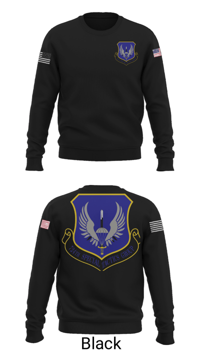 724th Special Tactics Group 79677421 Crew Neck Sweatshirt - 9