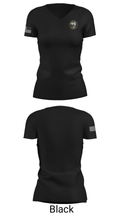 Mendocino County Coastal Sector 79074702 Women's Short Sleeve V-neck Shirt - 20