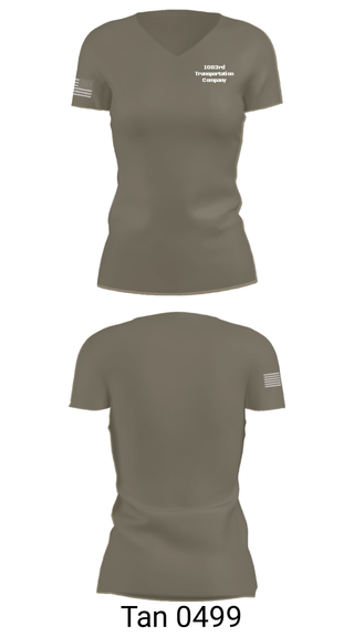 Women's Short Sleeve Vneck Shirt, , Army, Teamtime, Team time, sublimation, custom sports apparel, team uniforms, spirit wear, spiritwear, sports uniforms, custom shirts, team store, custom team store, fundraiser sports, apparel fundraiser