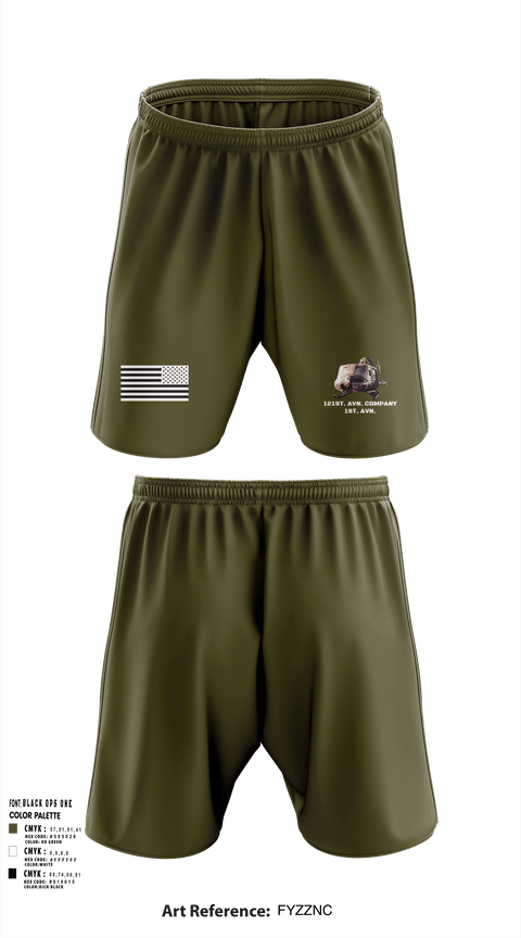Athletic Shorts With Pockets, 121st. AVN. company 1st. AVN., , Teamtime, Team time, sublimation, custom sports apparel, team uniforms, spirit wear, spiritwear, sports uniforms, custom shirts, team store, custom team store, fundraiser sports, apparel fundraiser