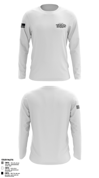 Long Sleeve Performance Shirt, Swan Valley High School Ice Hockey, Ice Hockey, Teamtime, Team time, sublimation, custom sports apparel, team uniforms, spirit wear, spiritwear, sports uniforms, custom shirts, team store, custom team store, fundraiser sports, apparel fundraiser