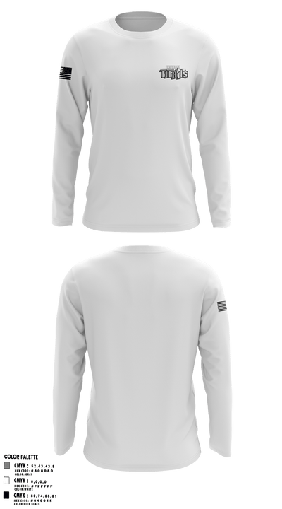 Swan Valley High School Ice Hockey 27287577 Long Sleeve Performance Shirt - 4