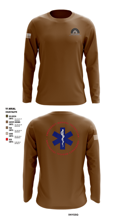 Postfontaine Medical 17094937 Long Sleeve Performance Shirt - 1