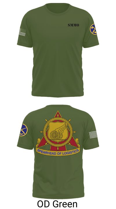 WVARNG Surface Maintenance Management Office 36945793 Short Sleeve Performance Shirt - 33