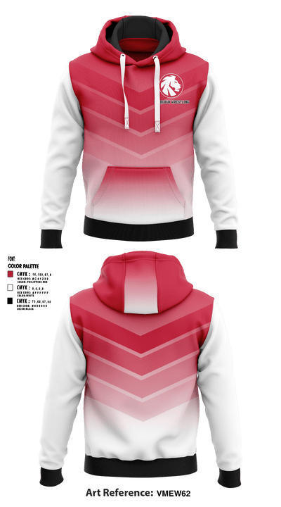 Lutheran School Association of Decatur Wrestling 80371035 Hoodie - 35