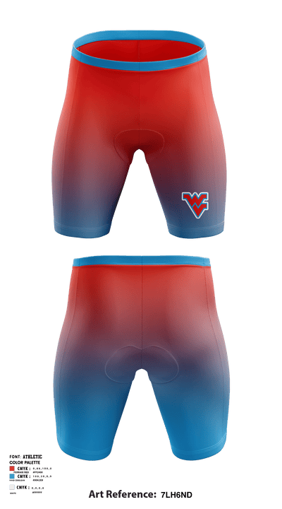 West Valley High School Wrestling 73080720 Men's Compression Shorts - 1