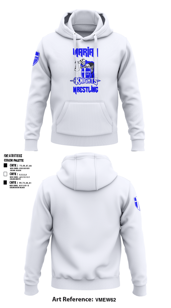 Hoodie, Marian High School Wrestling, Wrestling, Teamtime, Team time, sublimation, custom sports apparel, team uniforms, spirit wear, spiritwear, sports uniforms, custom shirts, team store, custom team store, fundraiser sports, apparel fundraiser