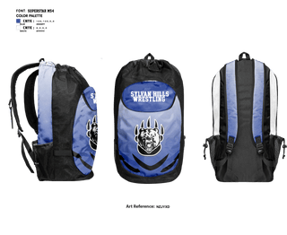 Gear Bag, Sylvan Hills High School Wrestling, Wrestling, Teamtime, Team time, sublimation, custom sports apparel, team uniforms, spirit wear, spiritwear, sports uniforms, custom shirts, team store, custom team store, fundraiser sports, apparel fundraiser