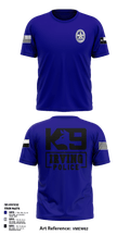 Irving Police K9 Unit 73761105 Short Sleeve Performance Shirt - 1