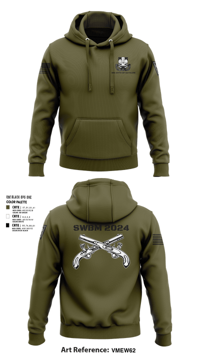 HHD 437th MP BN 73835044 Hoodie - 51