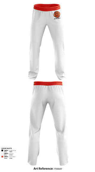 Sweatpants, Wilmington High School Basketball, Women's Basketball, Teamtime, Team time, sublimation, custom sports apparel, team uniforms, spirit wear, spiritwear, sports uniforms, custom shirts, team store, custom team store, fundraiser sports, apparel fundraiser