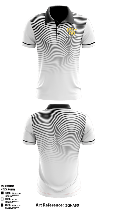 Watkins Memorial High School Golf 65050201 Short Sleeve Performance Polo - 1