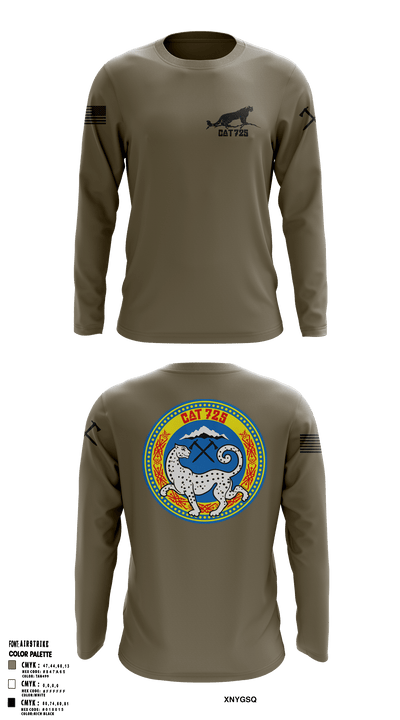 Snow Leopards 43668249 Long Sleeve Performance Shirt - 1