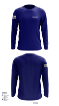 Clayton Police Department 94979488 Long Sleeve Performance Shirt - 1