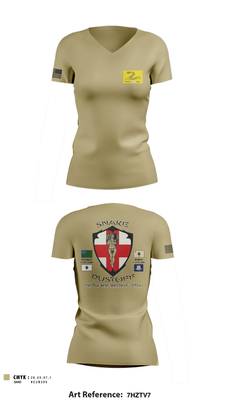 Women's Short Sleeve Vneck Shirt, , Army, Teamtime, Team time, sublimation, custom sports apparel, team uniforms, spirit wear, spiritwear, sports uniforms, custom shirts, team store, custom team store, fundraiser sports, apparel fundraiser