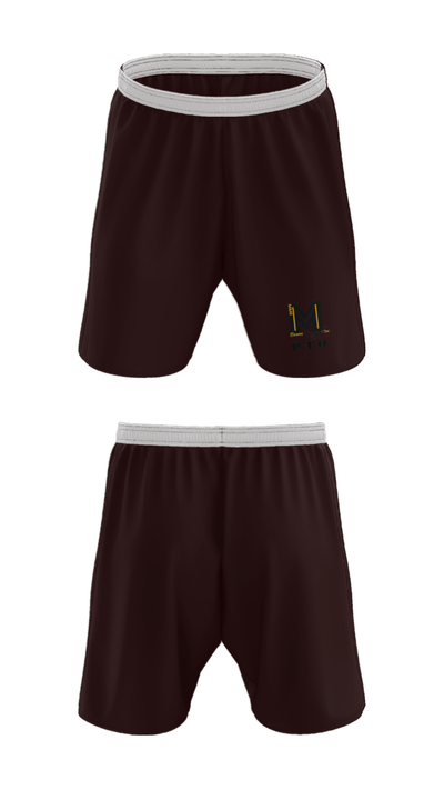 Manteo Middle School Volleyball 28515939 Athletic Shorts With Pockets - 1