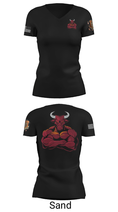 514 CES 37511137 Women's Short Sleeve V-neck Shirt - 47