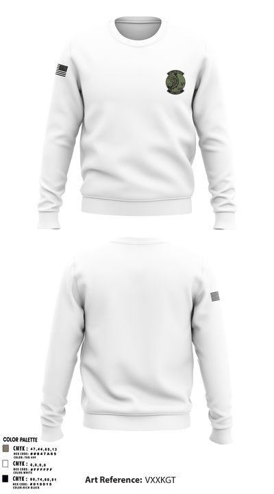 391st APG 27480907 Crew Neck Sweatshirt - 2