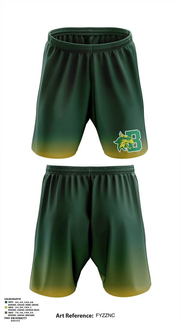 Athletic Shorts With Pockets, Bobcat Tennis, Tennis, Teamtime, Team time, sublimation, custom sports apparel, team uniforms, spirit wear, spiritwear, sports uniforms, custom shirts, team store, custom team store, fundraiser sports, apparel fundraiser