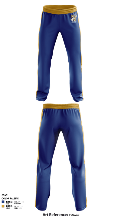 Fayetteville Academy Cross Country 64877506 Sweatpants - 1