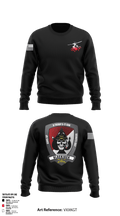 B Troop, 3-17 Cav 24452790 Crew Neck Sweatshirt - 1