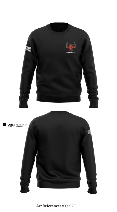 Bravo Bulls 68616846 Crew Neck Sweatshirt - 1