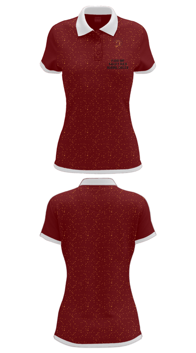 Pahrump Valley High School Cheer 25876249 Women's Short Sleeve Performance Polo  - 17