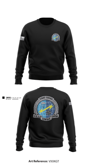 Crew Neck Sweatshirt, , Air Force, Teamtime, Team time, sublimation, custom sports apparel, team uniforms, spirit wear, spiritwear, sports uniforms, custom shirts, team store, custom team store, fundraiser sports, apparel fundraiser