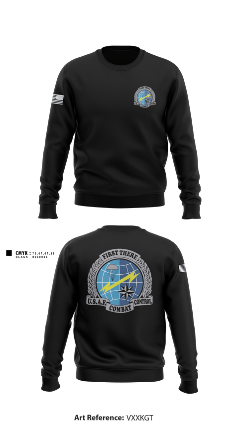 Crew Neck Sweatshirt, , Air Force, Teamtime, Team time, sublimation, custom sports apparel, team uniforms, spirit wear, spiritwear, sports uniforms, custom shirts, team store, custom team store, fundraiser sports, apparel fundraiser