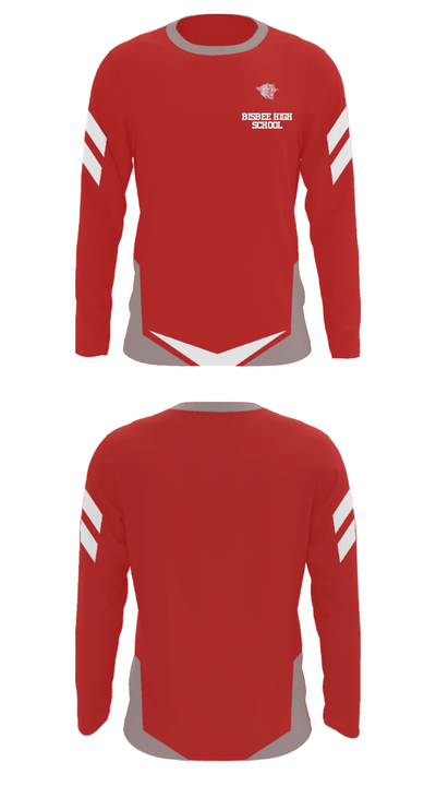 Bisbee High School 52491943 Long Sleeve Performance Shirt - 23