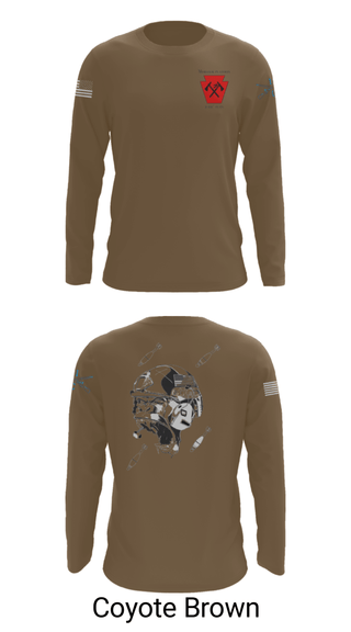 Long Sleeve Performance Shirt, , National Guard, Teamtime, Team time, sublimation, custom sports apparel, team uniforms, spirit wear, spiritwear, sports uniforms, custom shirts, team store, custom team store, fundraiser sports, apparel fundraiser