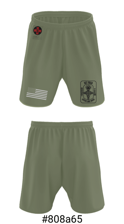 1st FRSD 86296727 Athletic Shorts With Pockets - 25