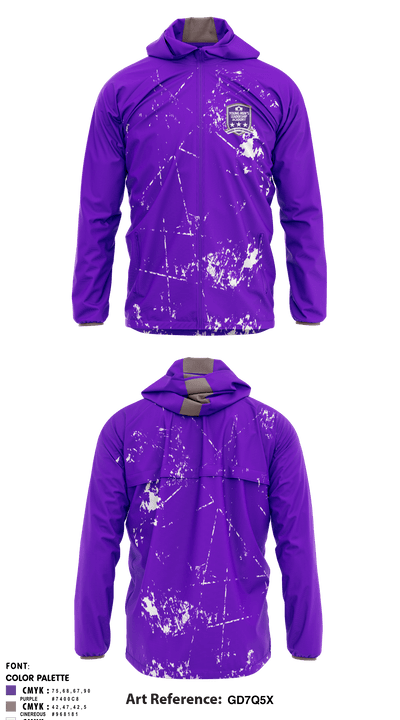 Young Men's Leadership Academy 6808996 Windbreaker - 1