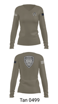 23-18 38846496 Women's Long Sleeve V-neck Shirt - 41