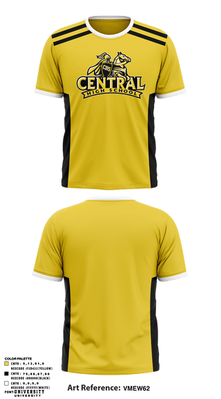 Short Sleeve Performance Shirt, Central HS Football, Football, Teamtime, Team time, sublimation, custom sports apparel, team uniforms, spirit wear, spiritwear, sports uniforms, custom shirts, team store, custom team store, fundraiser sports, apparel fundraiser