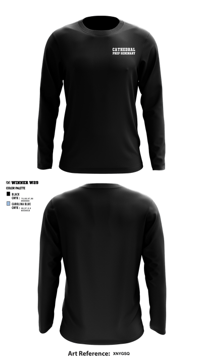 Cathedral Prep Seminary 26405407 Long Sleeve Performance Shirt - 2