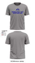 Chisholm Wolf Pack Wrestling Club 49556902 Short Sleeve Performance Shirt - 3